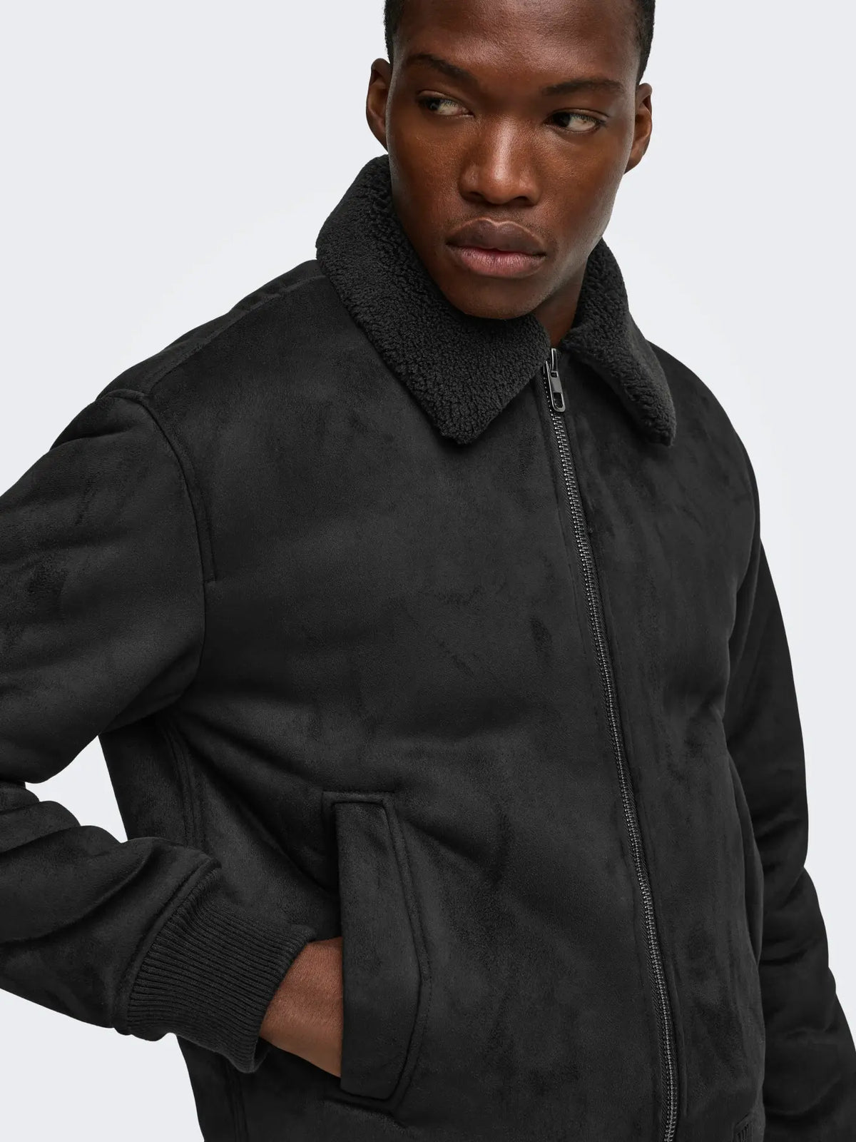 Only&Sons giubbino SPENCER SHEARLINGER 22038797