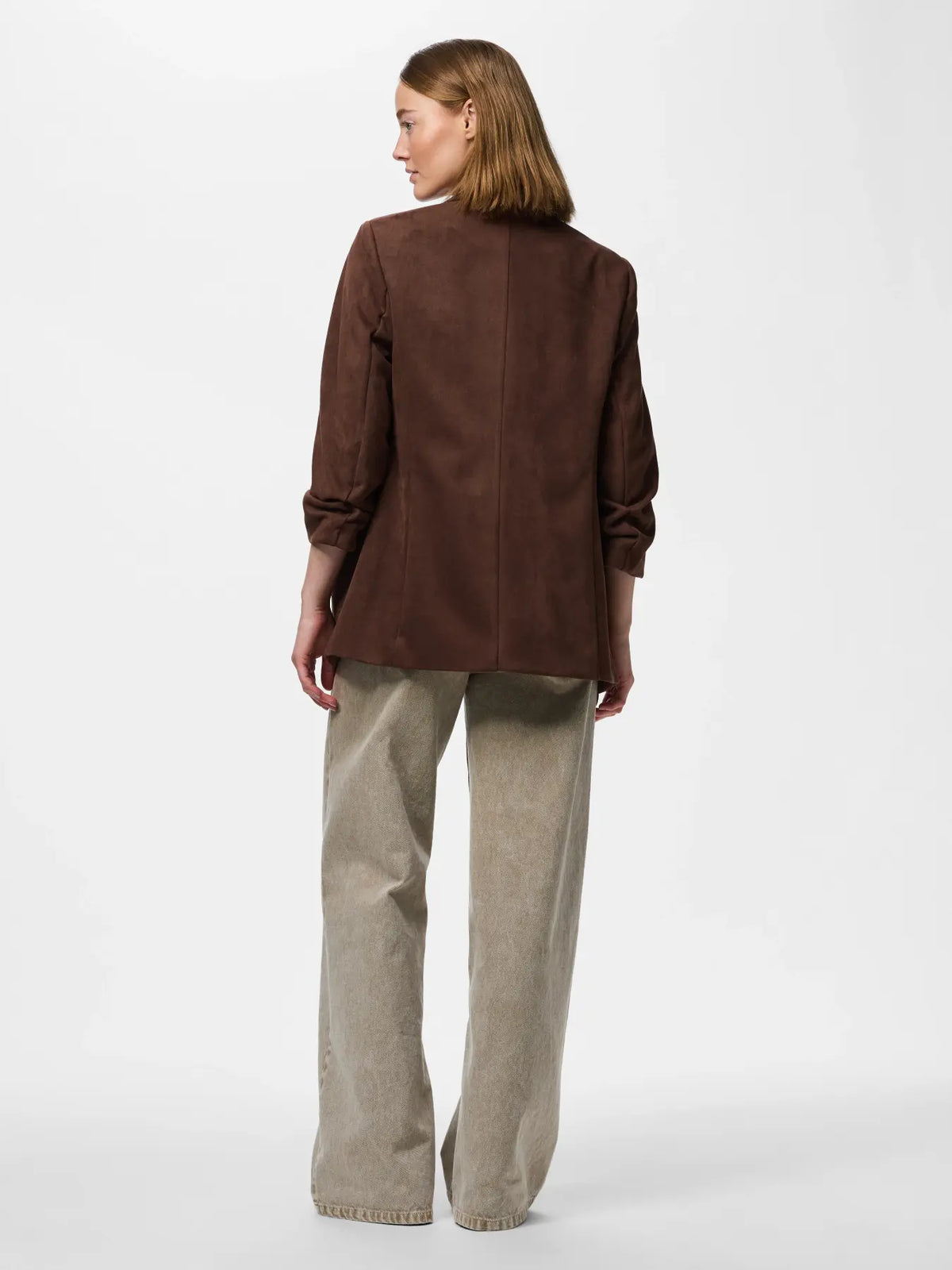 PIECES BLAZER BOSELLA 17165217 Chicory Coffee