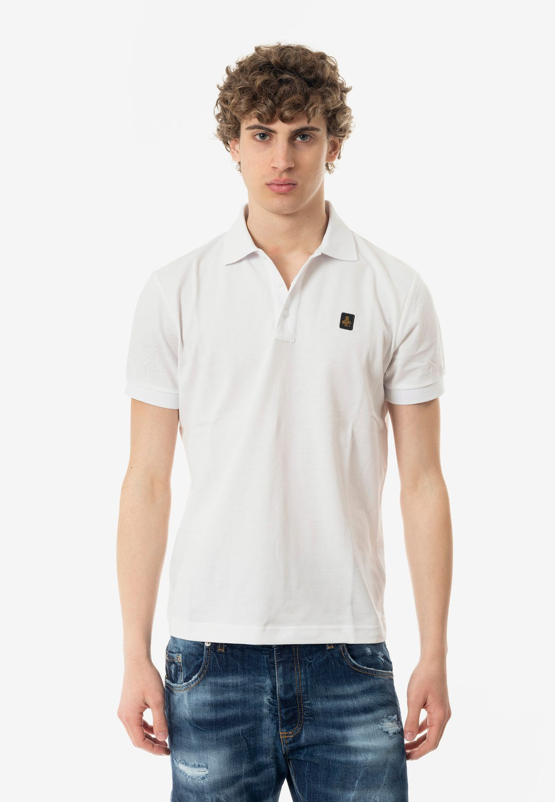 Refrigiwear uomo polo Kurt RM0T25900PX9032 A00010 Bianco