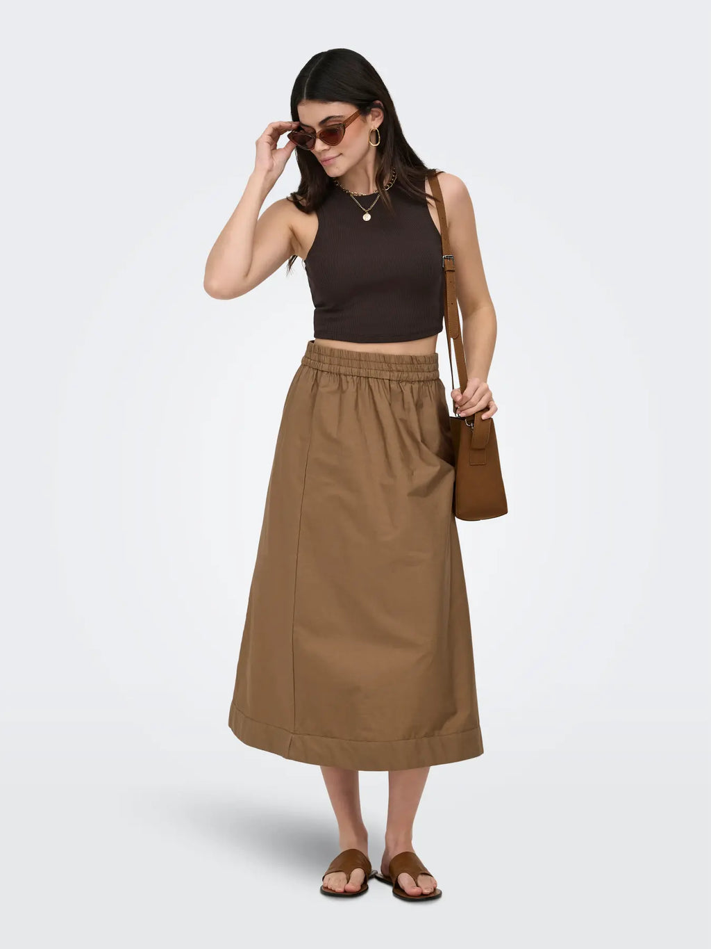 Only donna gonna RAYI LONG SKIRT 15377386