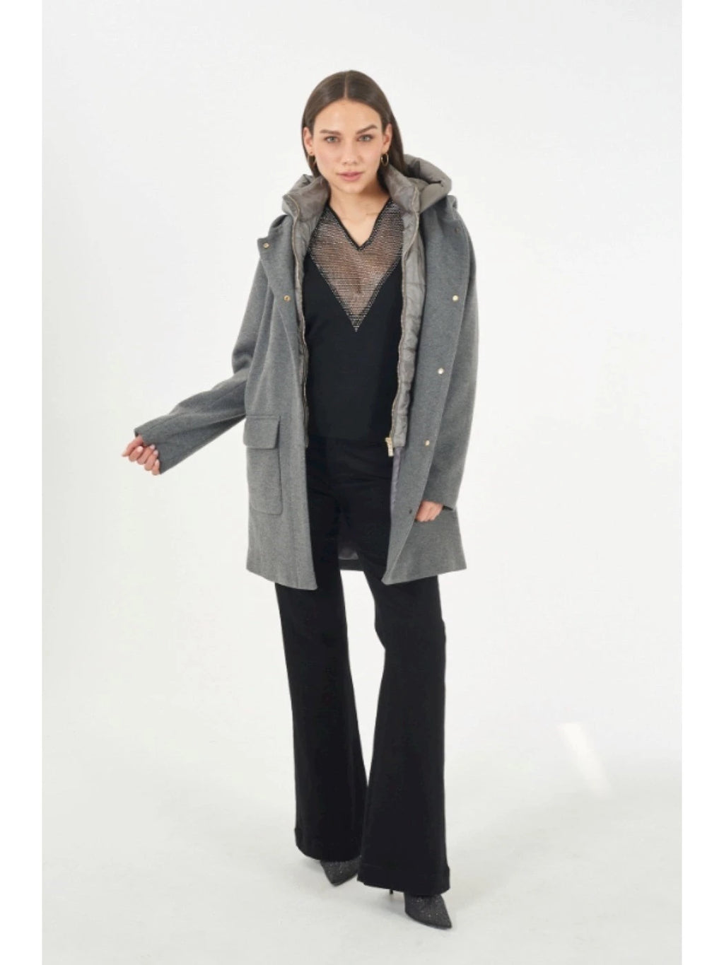 Yes Zee donna cappotto Trench 0O43KK00 0842