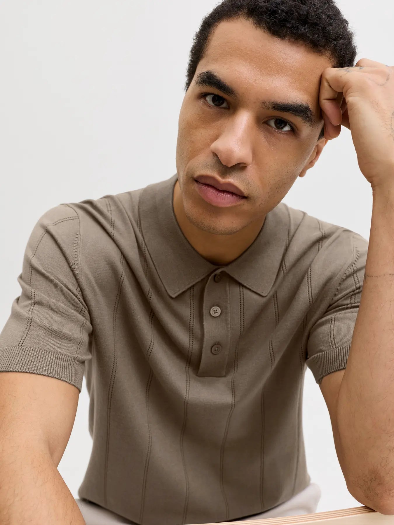Jack&Jones uomo polo WILLIAM STRUCTURE KNIT 12291042