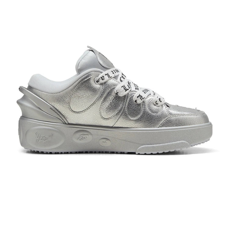 Puma uomo scarpa La France Chrome 311334-01 Silver