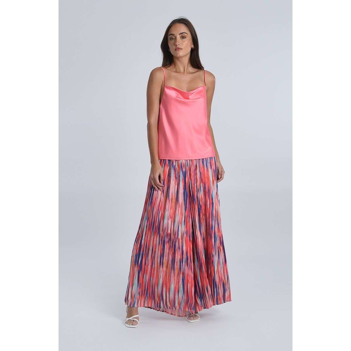Molly Bracken Donna Top Raso MW106BP