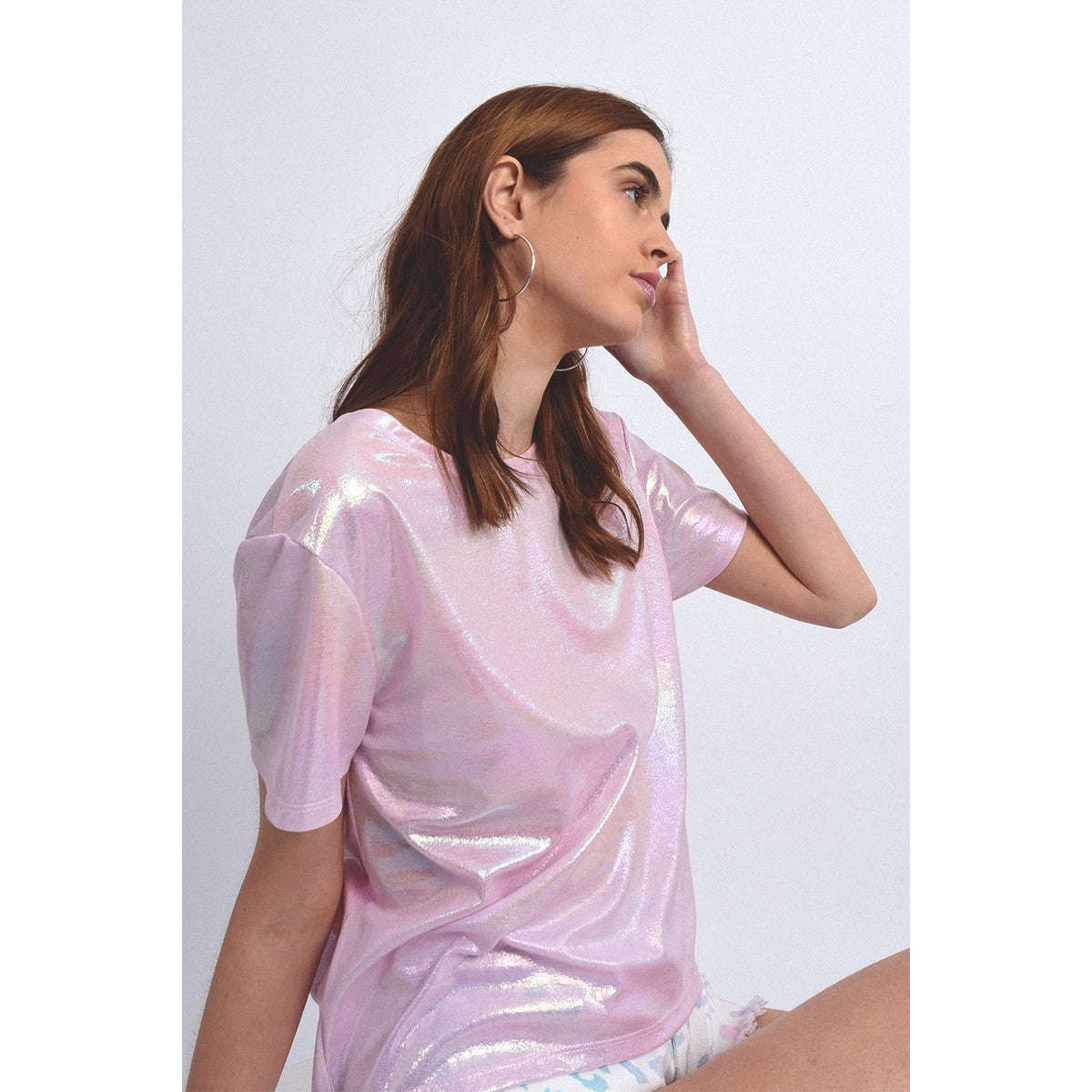 Molly Bracken Donna T-shirt Intreccio LAL254ABP