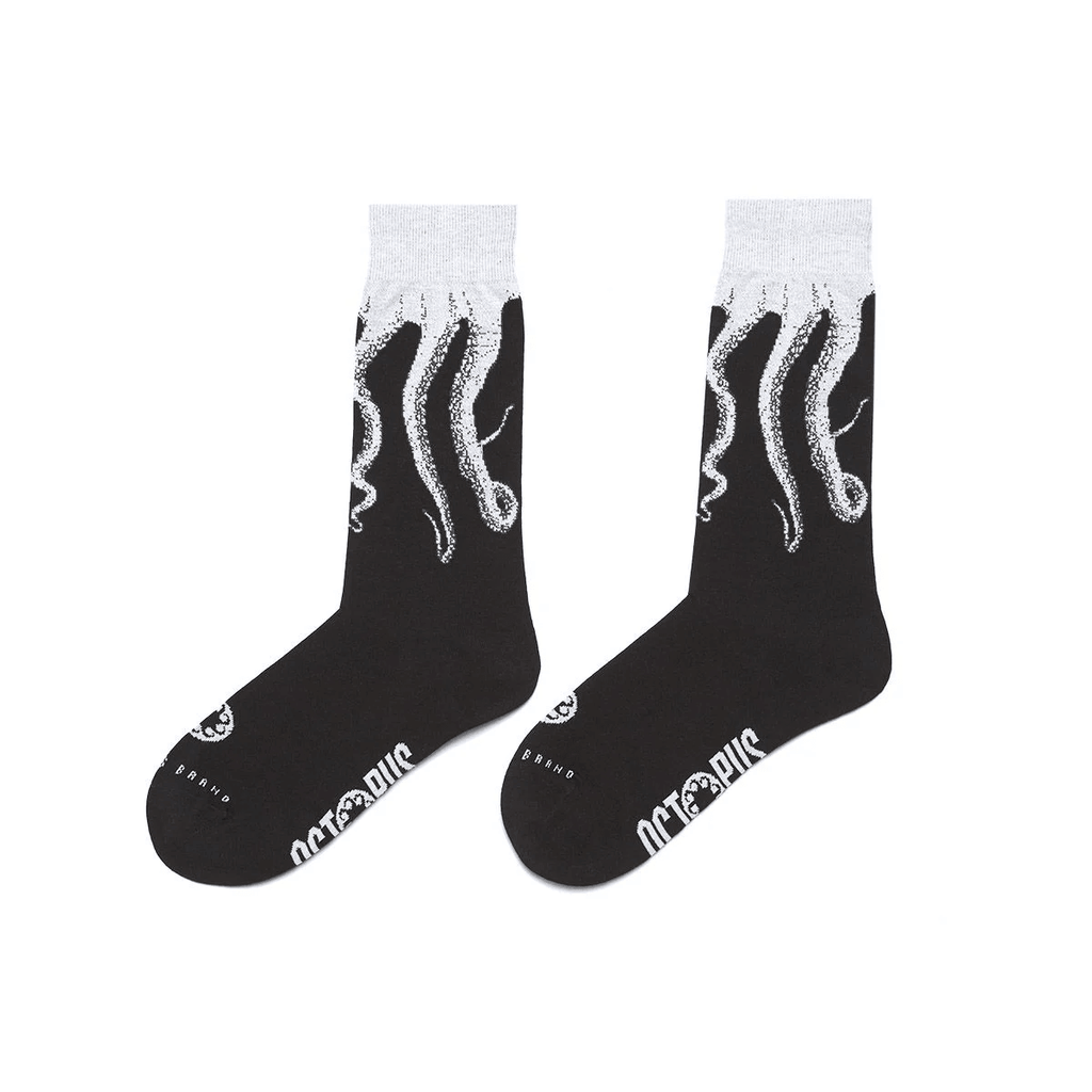Octopus Uomo Calzini Original Nero e Bianco CRVROSXP01