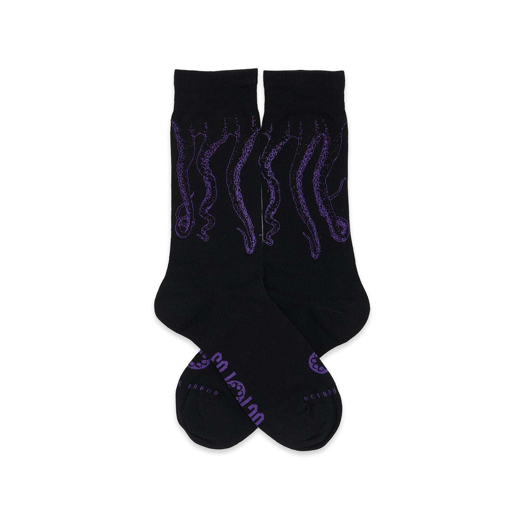 Octopus Uomo Calzini Outline Nero 23SOSXP04