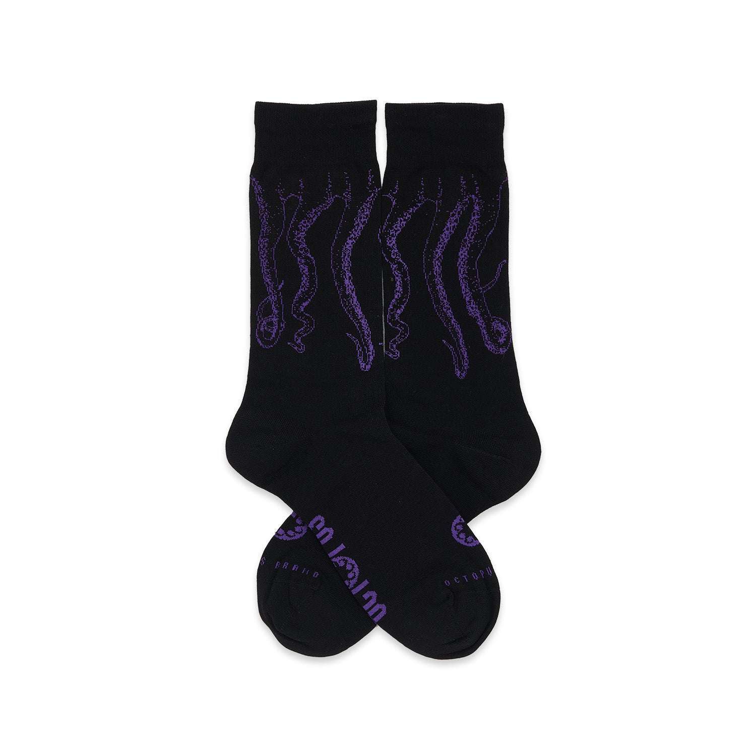 Octopus Uomo Calzini Outline Nero 23SOSXP04