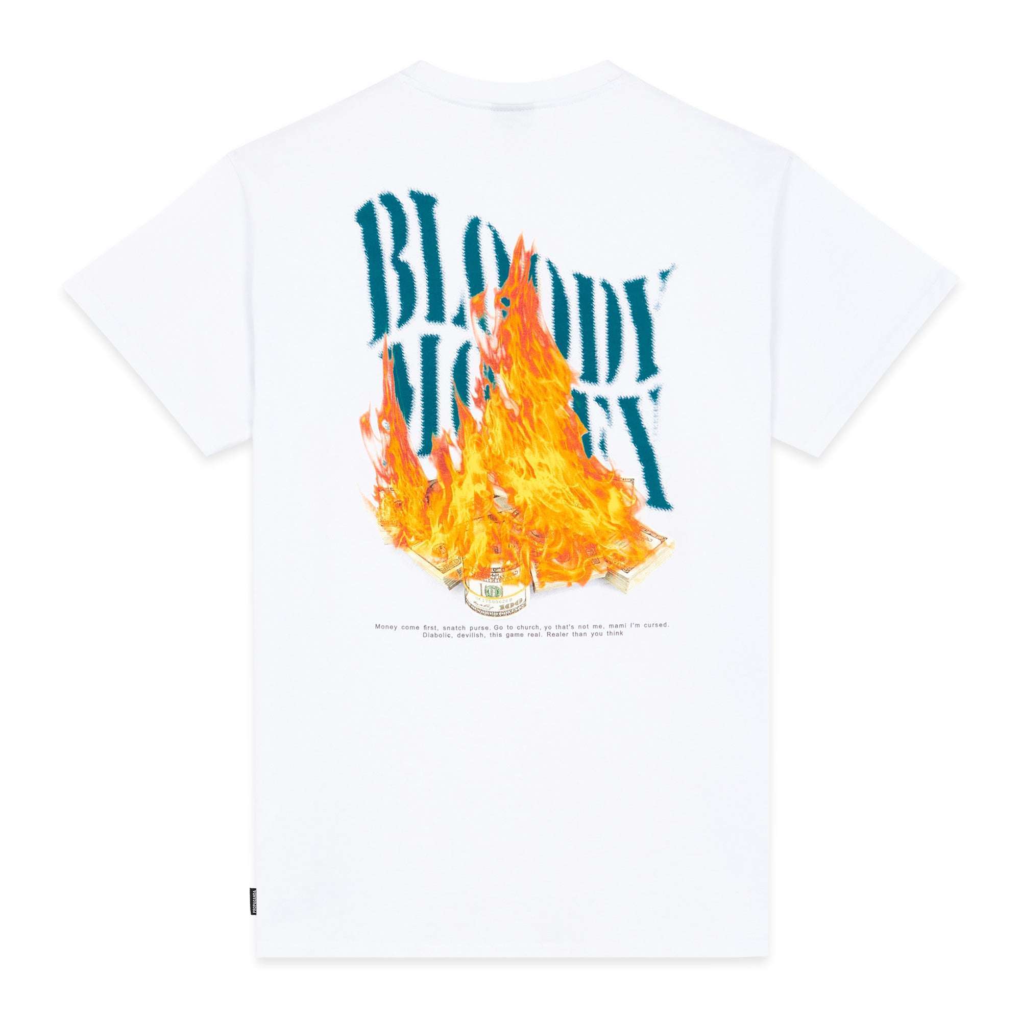 Propaganda Uomo T-shirt Bloody Bianca  23SSPRTS601