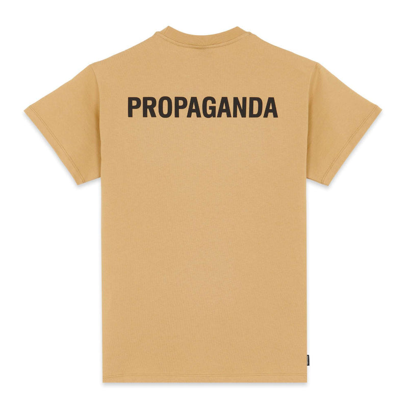 Propaganda Uomo T-shirt Logo Tee Camel 23SSPRTS683