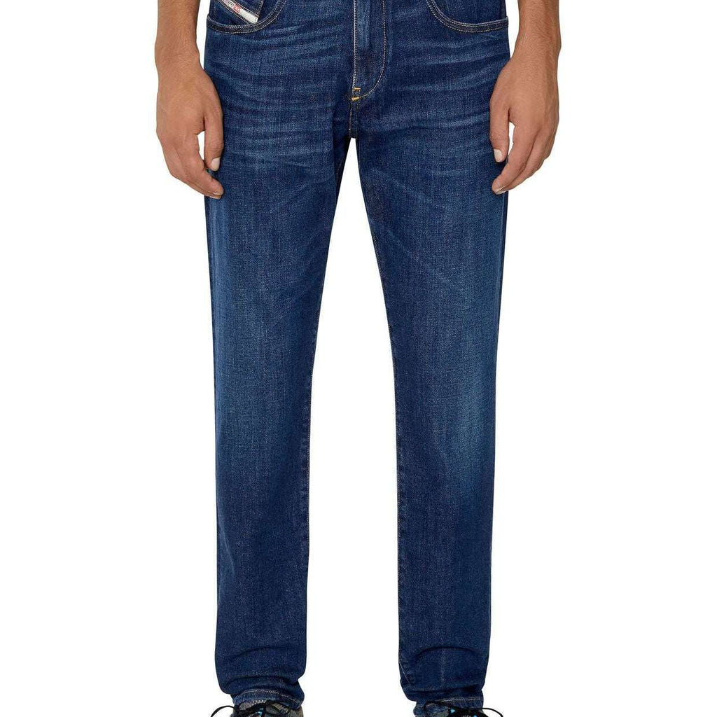 Diesel Uomo Jeans D-strukt Blue Scuro A03562-09F26-100