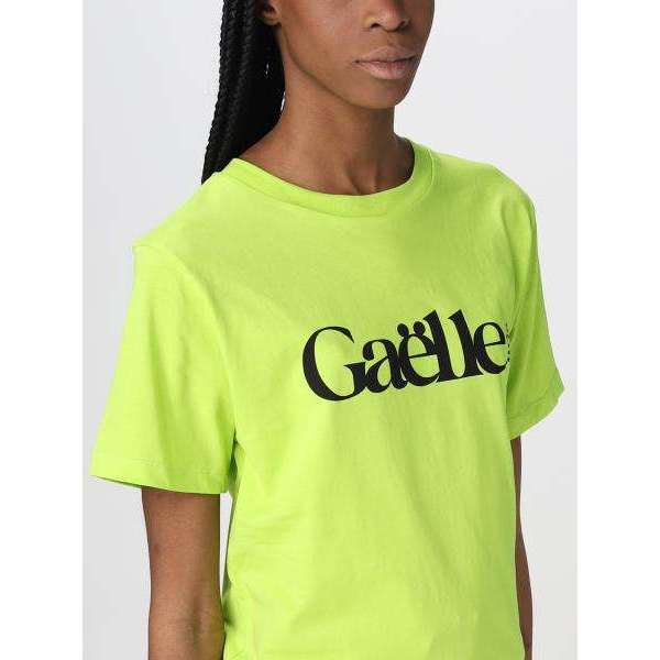 Gaelle Donna T-shirt Verde Fluo GBDP16701