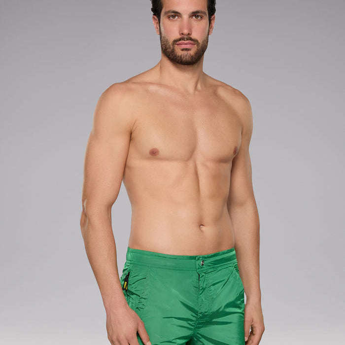 F**k Uomo Costume Shantung Verde FK23-2008VE