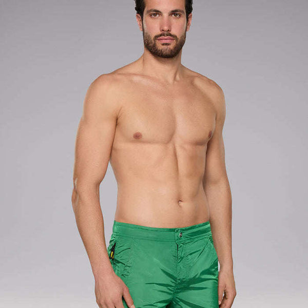 F**k Uomo Costume Shantung Verde FK23-2008VE