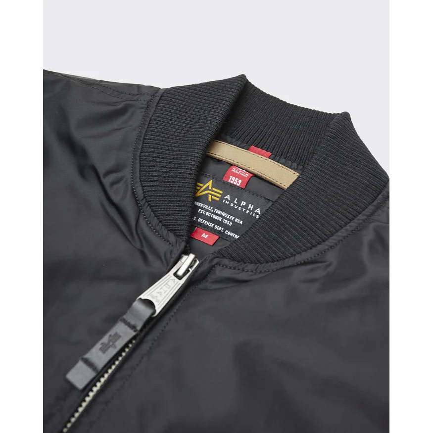Alpha Industries Uomo Giubbino Nero 136111