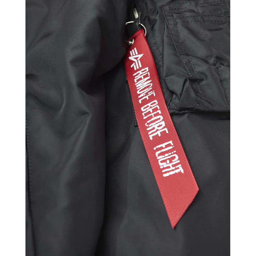 Alpha Industries Uomo Giubbino Nero 136111
