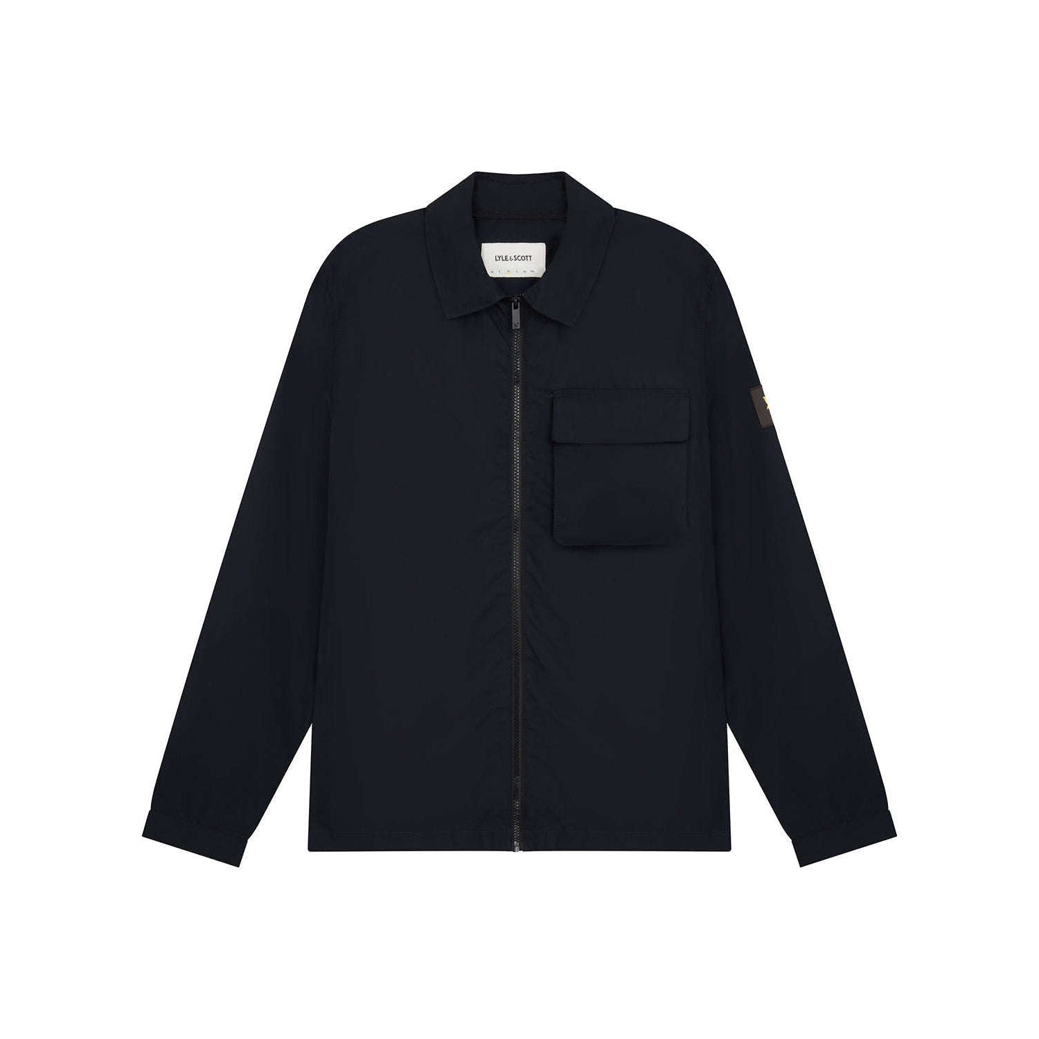 Lyle & Scott Uomo T-shirt Plain Nero z865 TS400VOGE