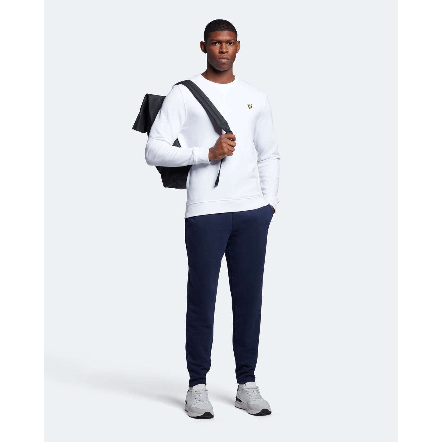 Lyle & Scott Uomo Felpa Bianca 626 ML424VOGE