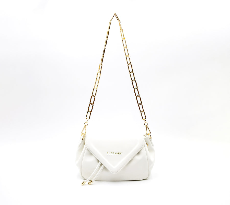 Shop Art Donna Borsa Mini A Spalla Bianco SAAS230020