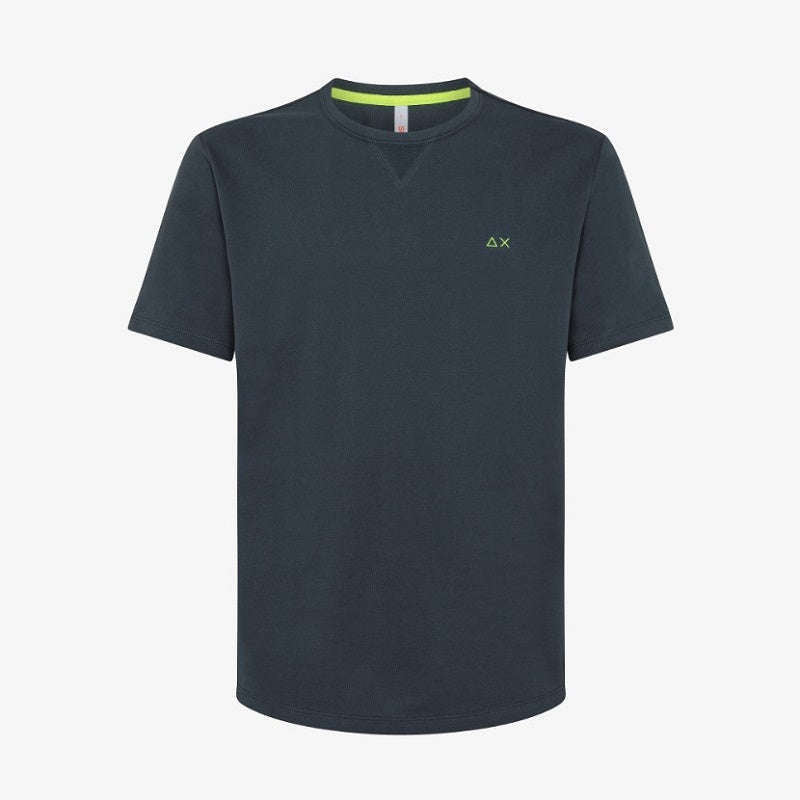 Sun68 Uomo T-shirt Blu Scuro T33120 99