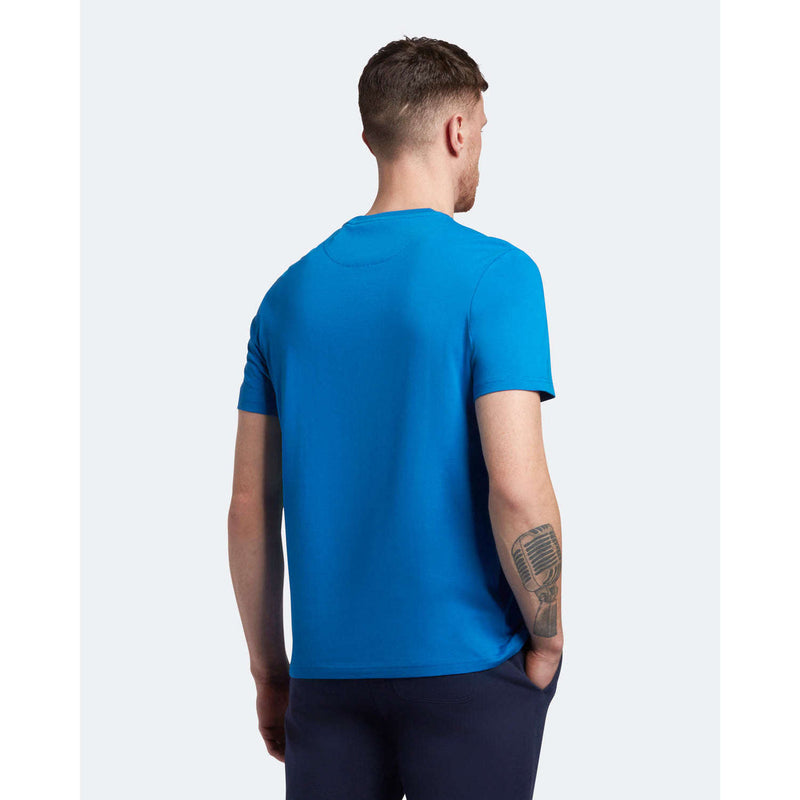 Lyle & Scott Uomo T-shirt Plain Blue Acceso w896 TS400VOG