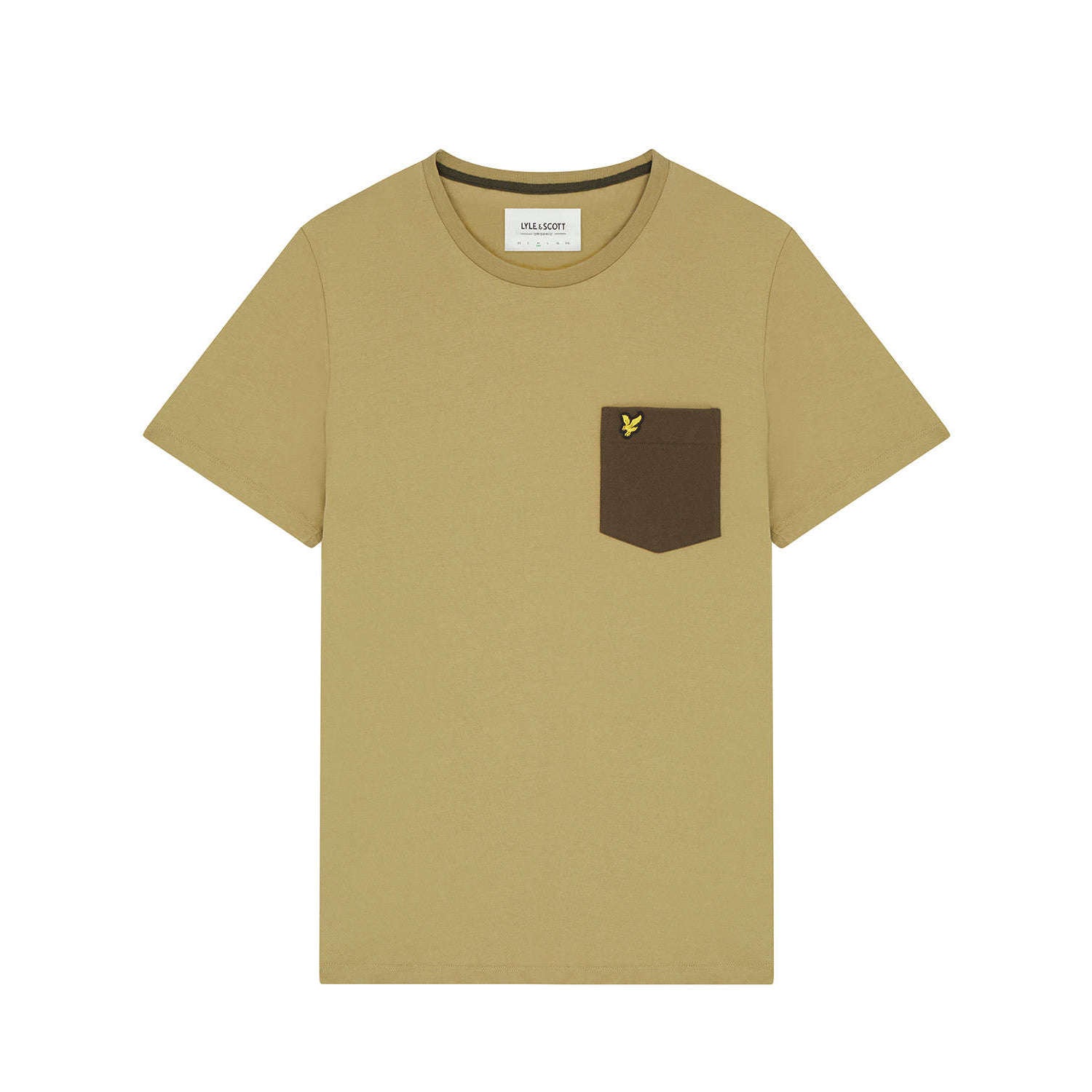 Lyle & Scott Uomo T-shirt Pocket w850 TS831VOG