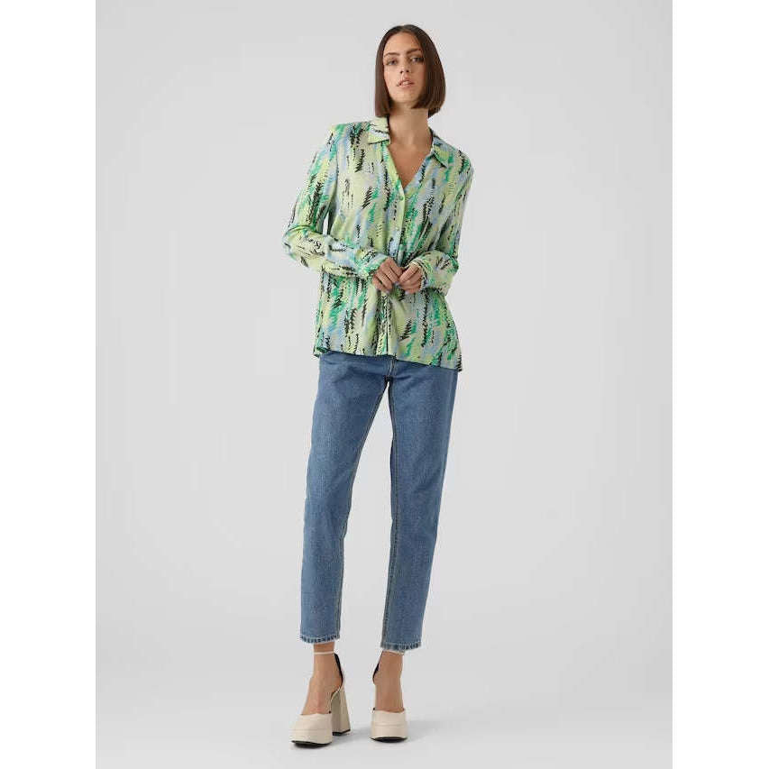 Vero Moda Donna Camicia Paia Verde 10284127