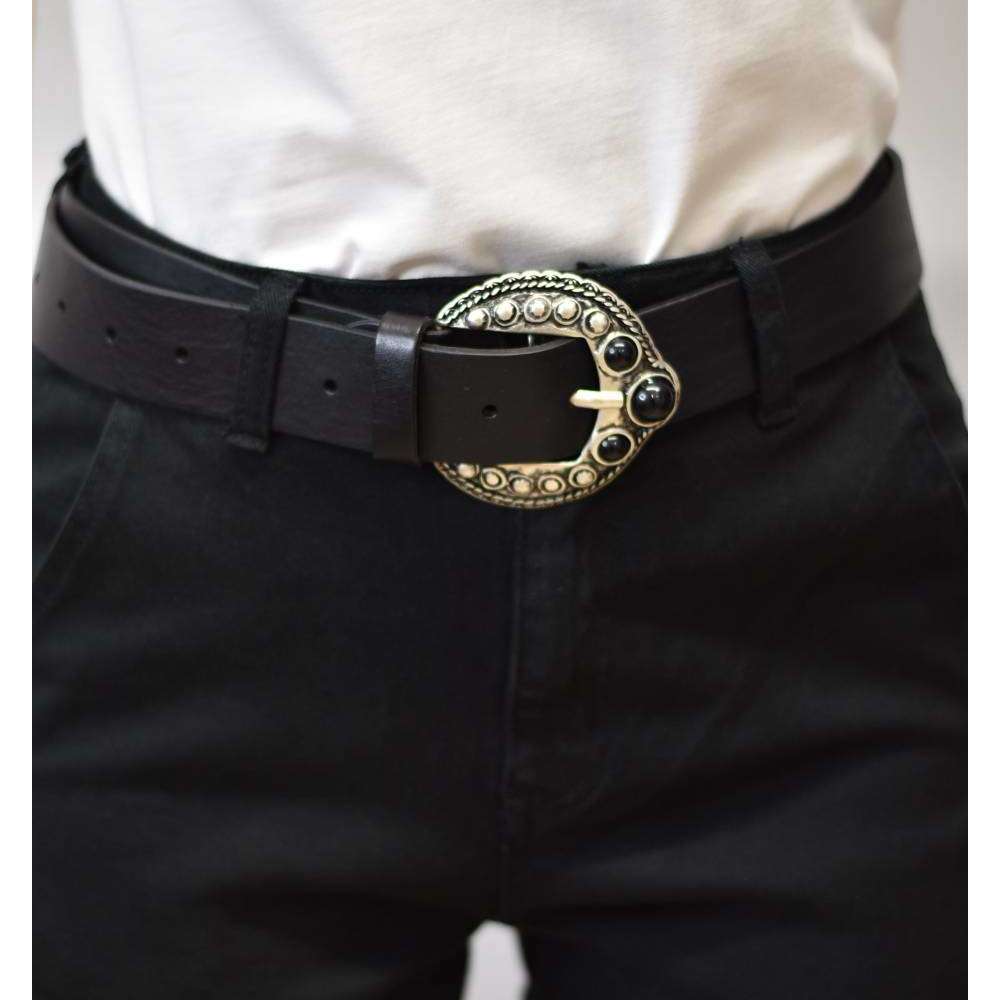 Vicolo Donna Cintura Nero AE0002