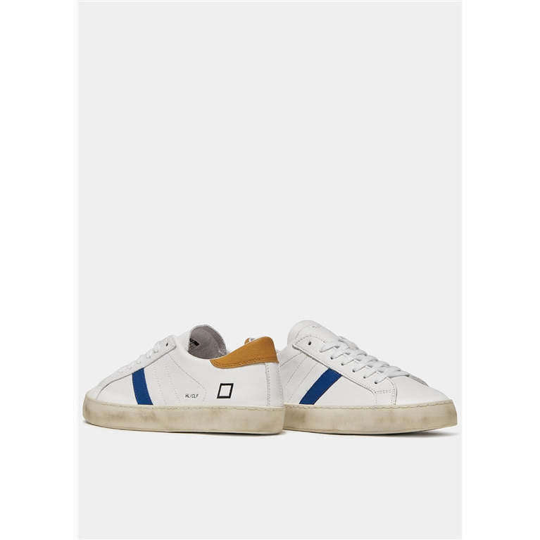 D.a.t.e. Uomo Scarpa Hill Low Calf Beige M381-HL-CA-HB