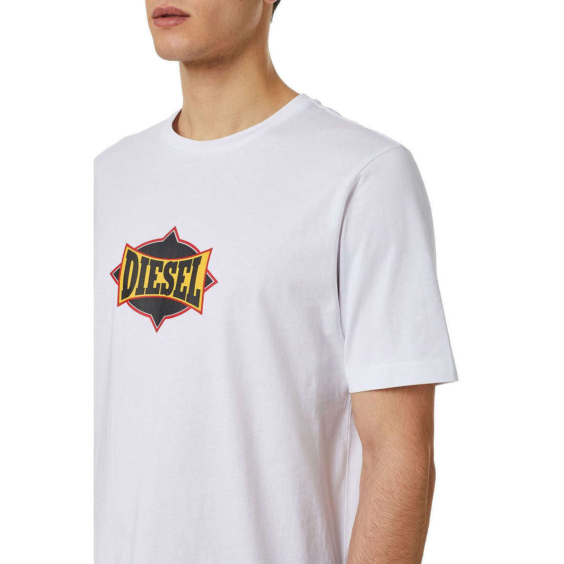 Diesel Uomo T-Shirt T-Just-C13 A03843-0HAYU 100