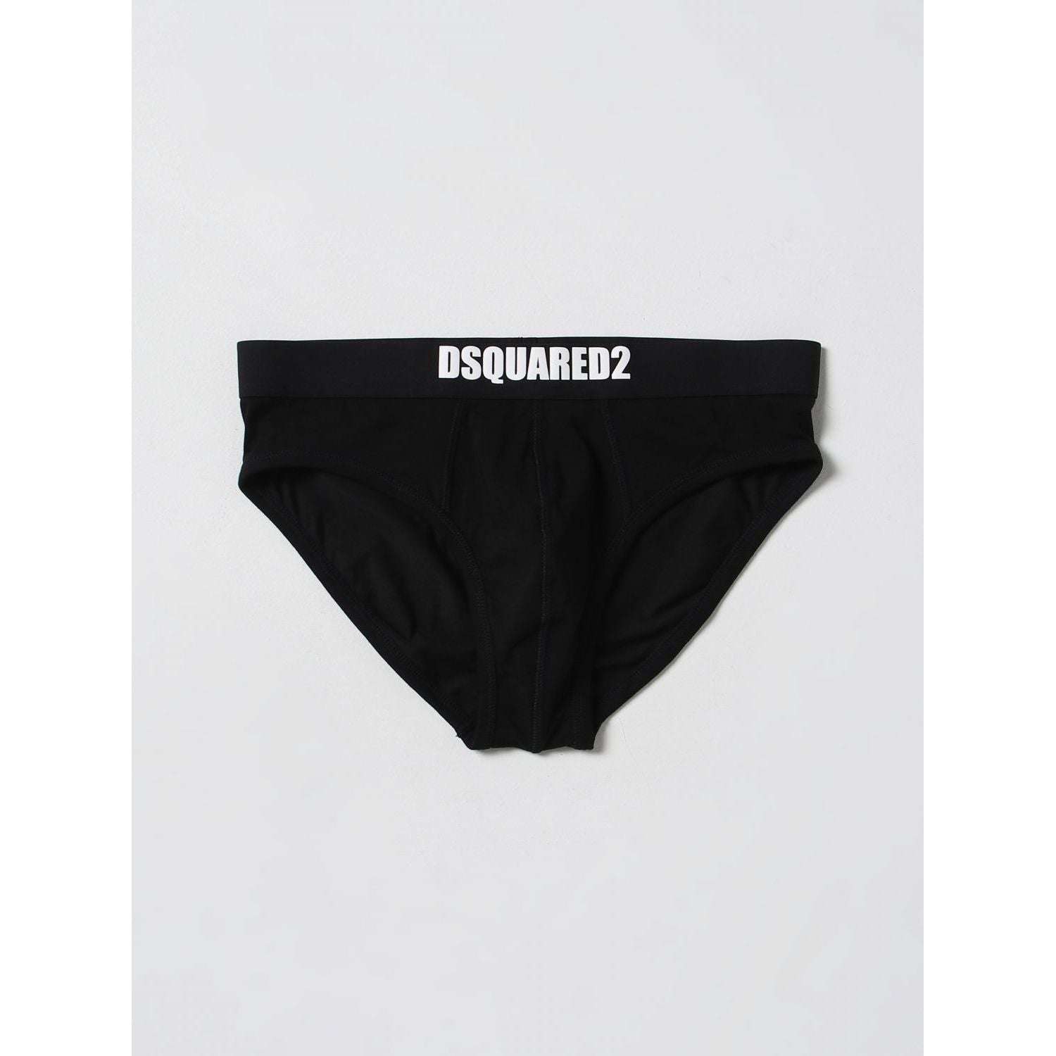 Dsquared2 Uomo Slip Twin Pack Nero D9X614530