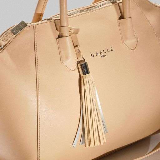 Gaelle Donna Borsa  Maxi Duffle Beige GBDP4066