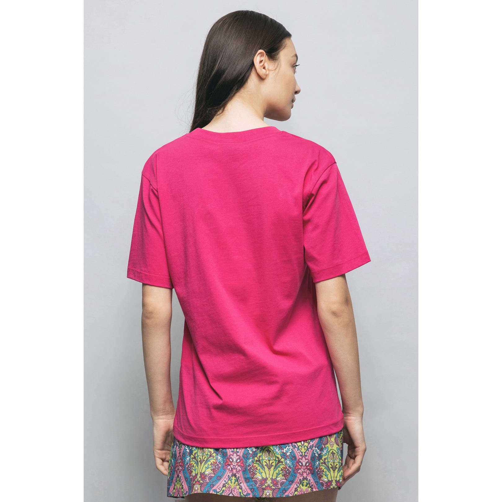 Gaelle Donna T-shirt Fucsia GBDP17000