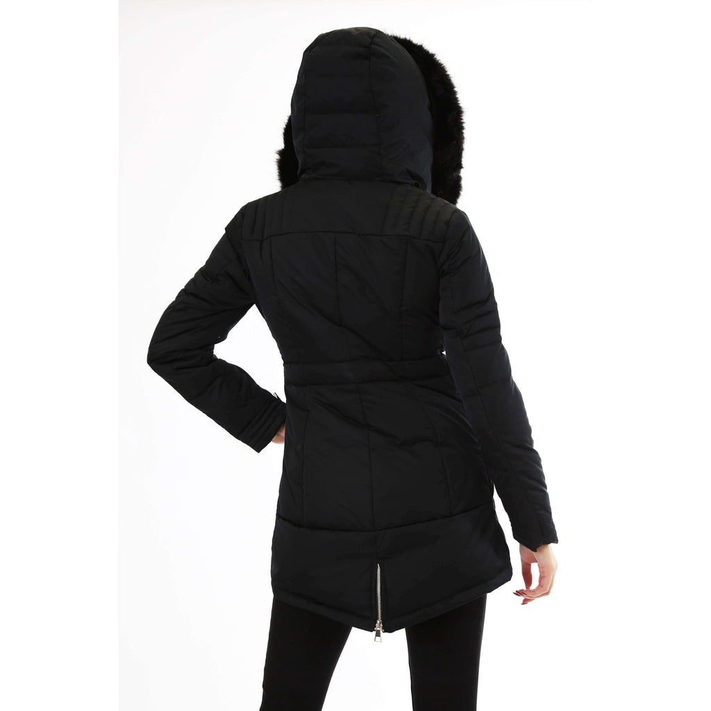 Gold Rush Donna Giubbotto Imbottito Winter Jacket Frida Black
