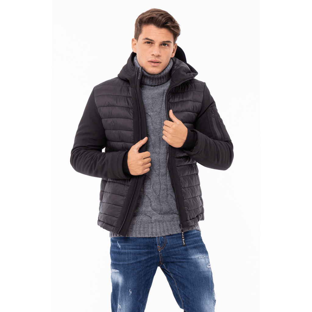 Gold Rush Uomo Giubbino Gore Imbottito Con Cappuccio Hooded Winter Jacket