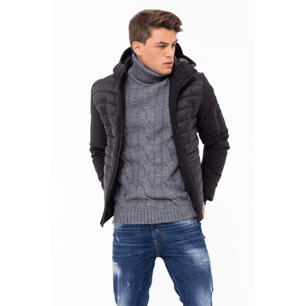 Gold Rush Uomo Giubbino Gore Imbottito Con Cappuccio Hooded Winter Jacket