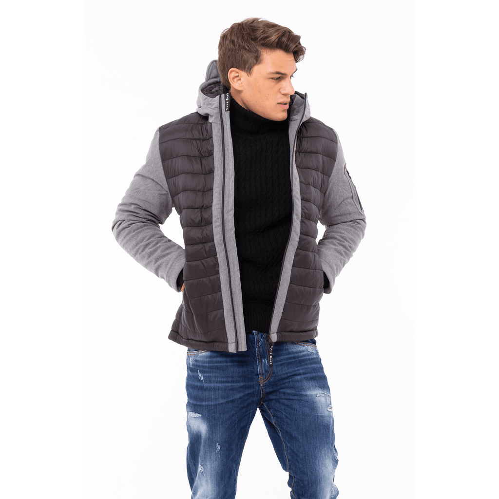 Gold Rush Uomo Giubbino Gore Imbottito Con Cappuccio Hooded Winter Jacket