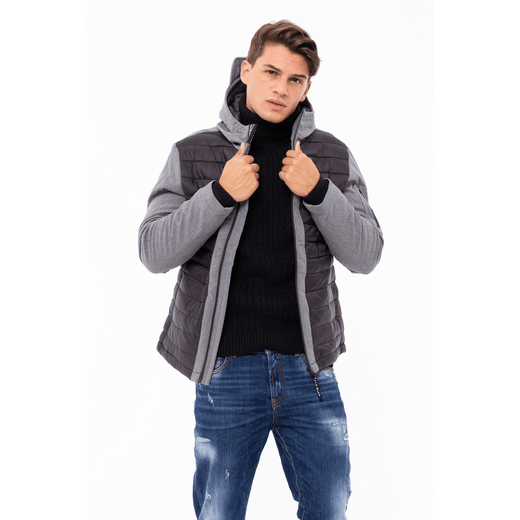 Gold Rush Uomo Giubbino Gore Imbottito Con Cappuccio Hooded Winter Jacket