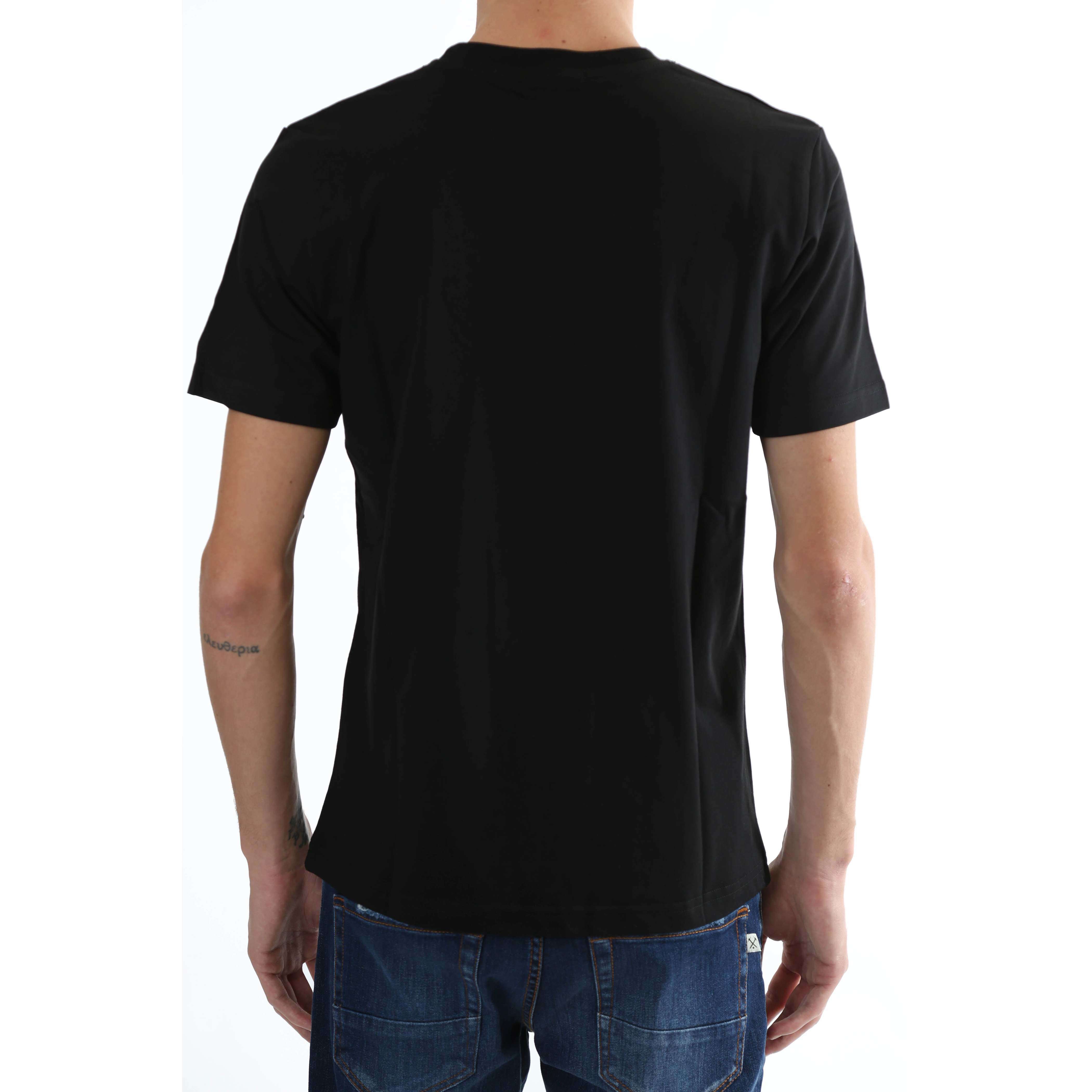 Gold Rush Uomo T-Shirt Stampa Forest Black