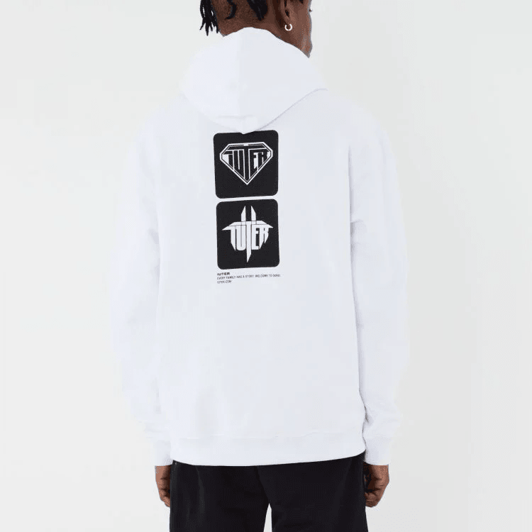 Iuter Uomo Felpa Tab Hoodie 23SISH09