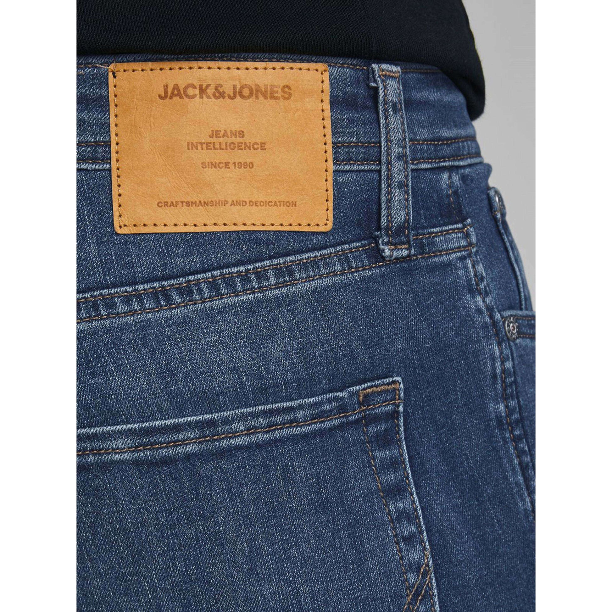 Jack & Jones Slim Denim Jeans Glenn Dark Wash