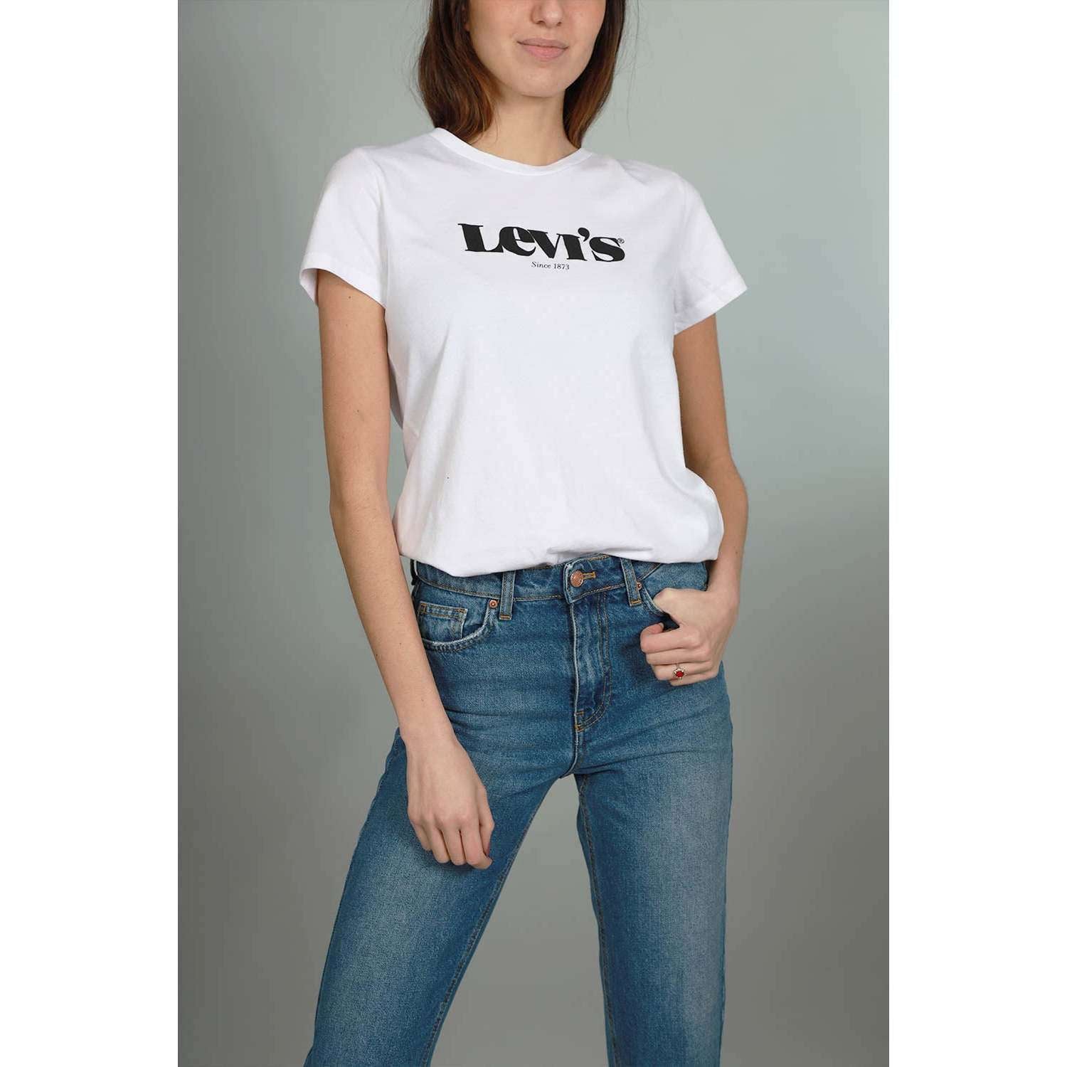 LEVI'S donna t-shirt the perfect tee