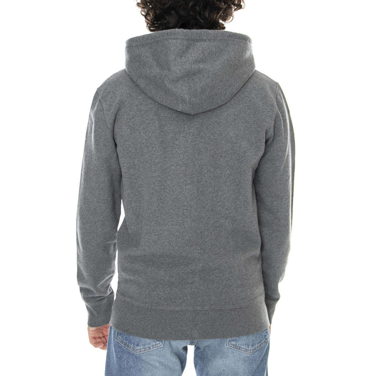 Levi's Uomo Felpa Manica Lunga Hooded Sweatshirt Con Cappuccio e Zip New Original Grey
