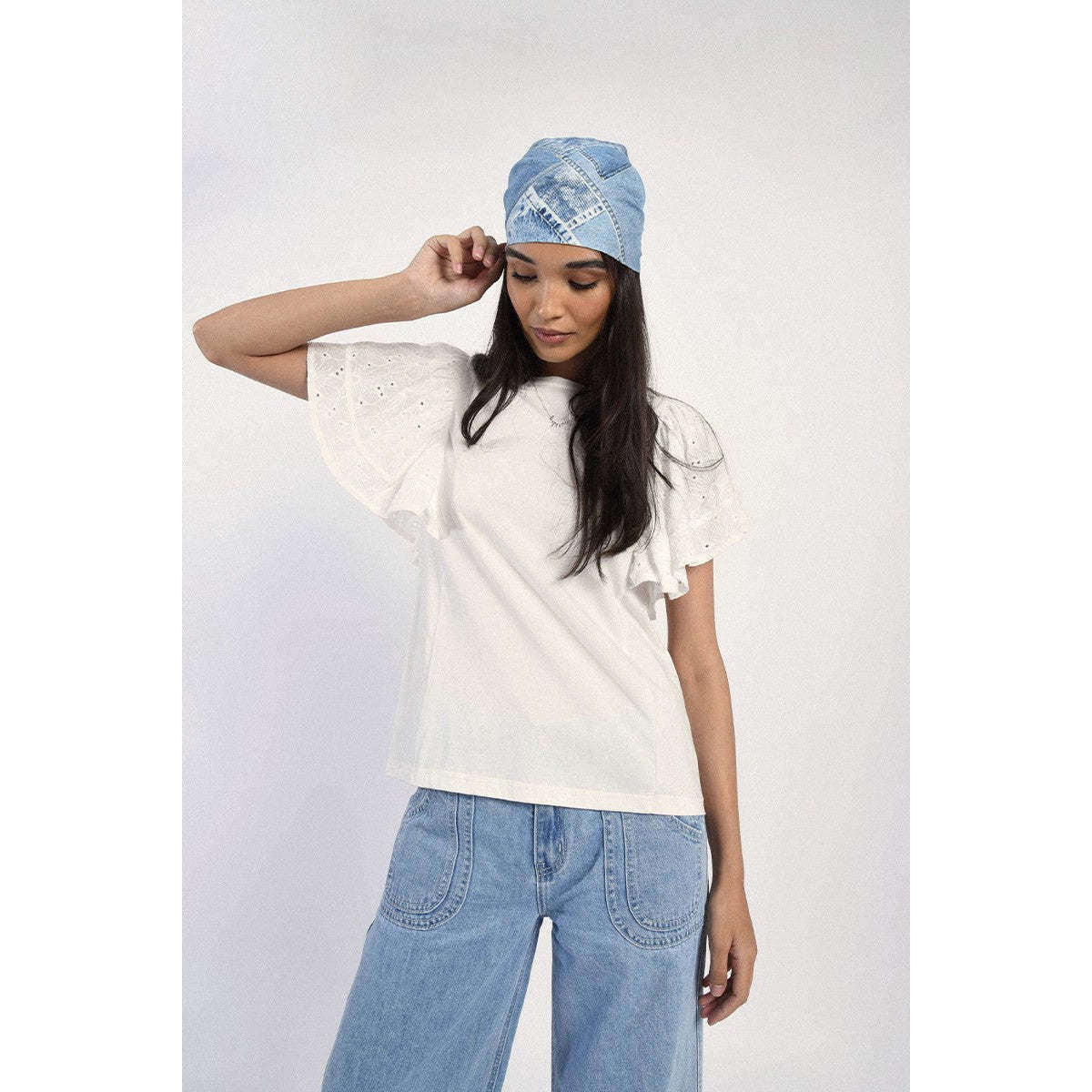Molly Bracken Donna T-shirt Bianca EF1541BP
