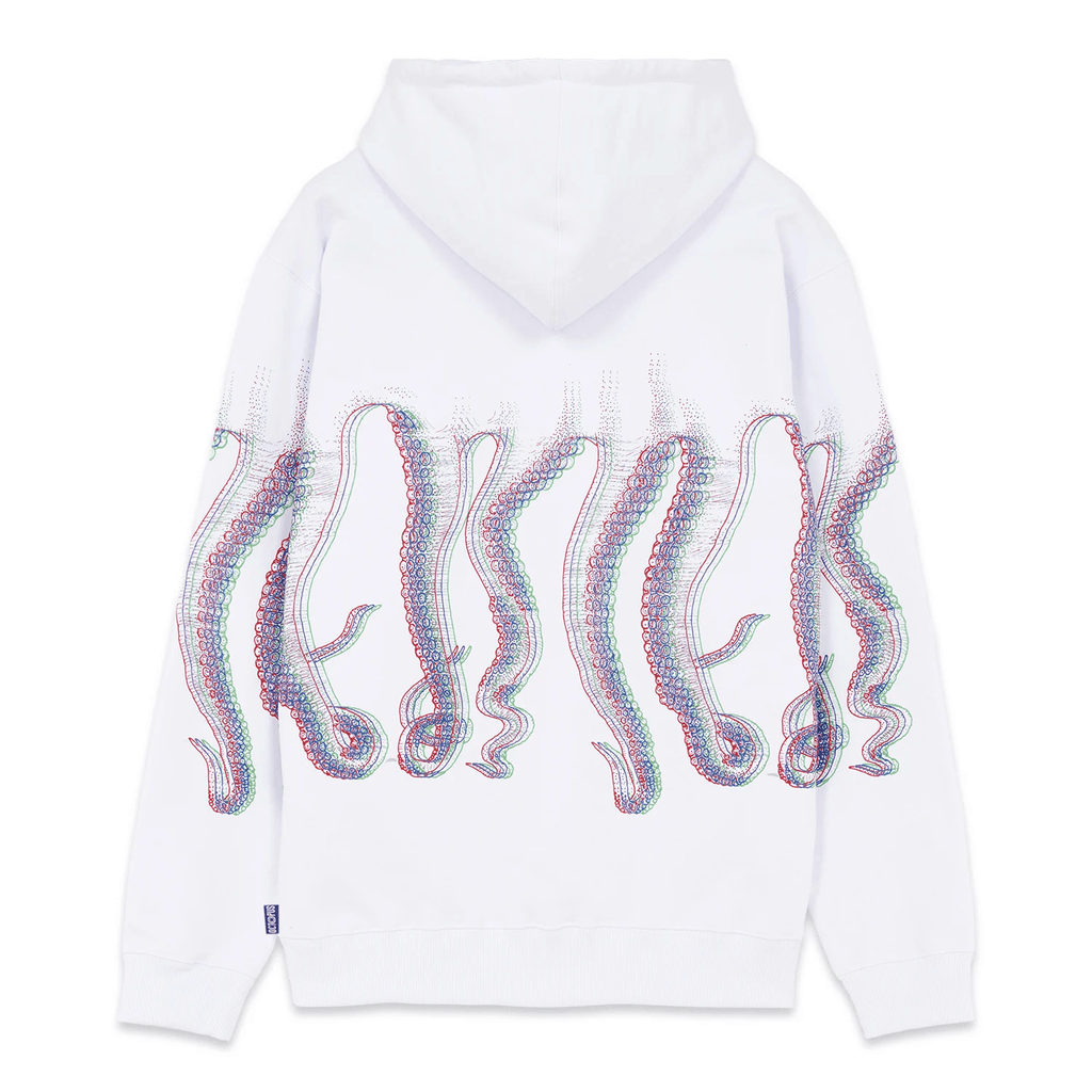 Octopus Uomo Felpa Fuzzy Bianca 23SOSH35