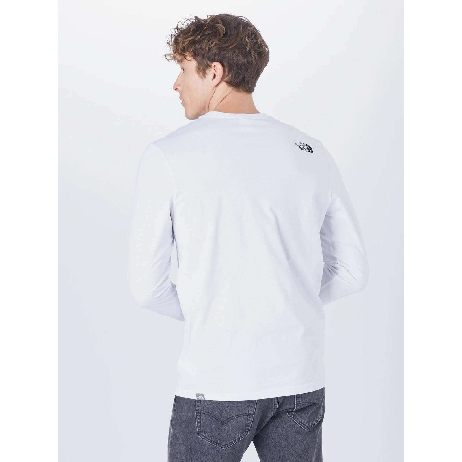 The North Face Uomo T-Shirt Manica  Geotrude White