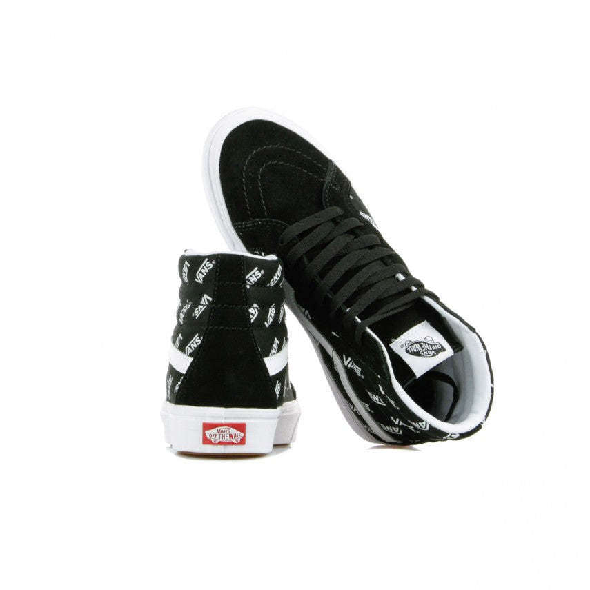 Vans Uomo Scarpe Sneakers Vintage Sk8-Hi Lite Suede Distorted Logo