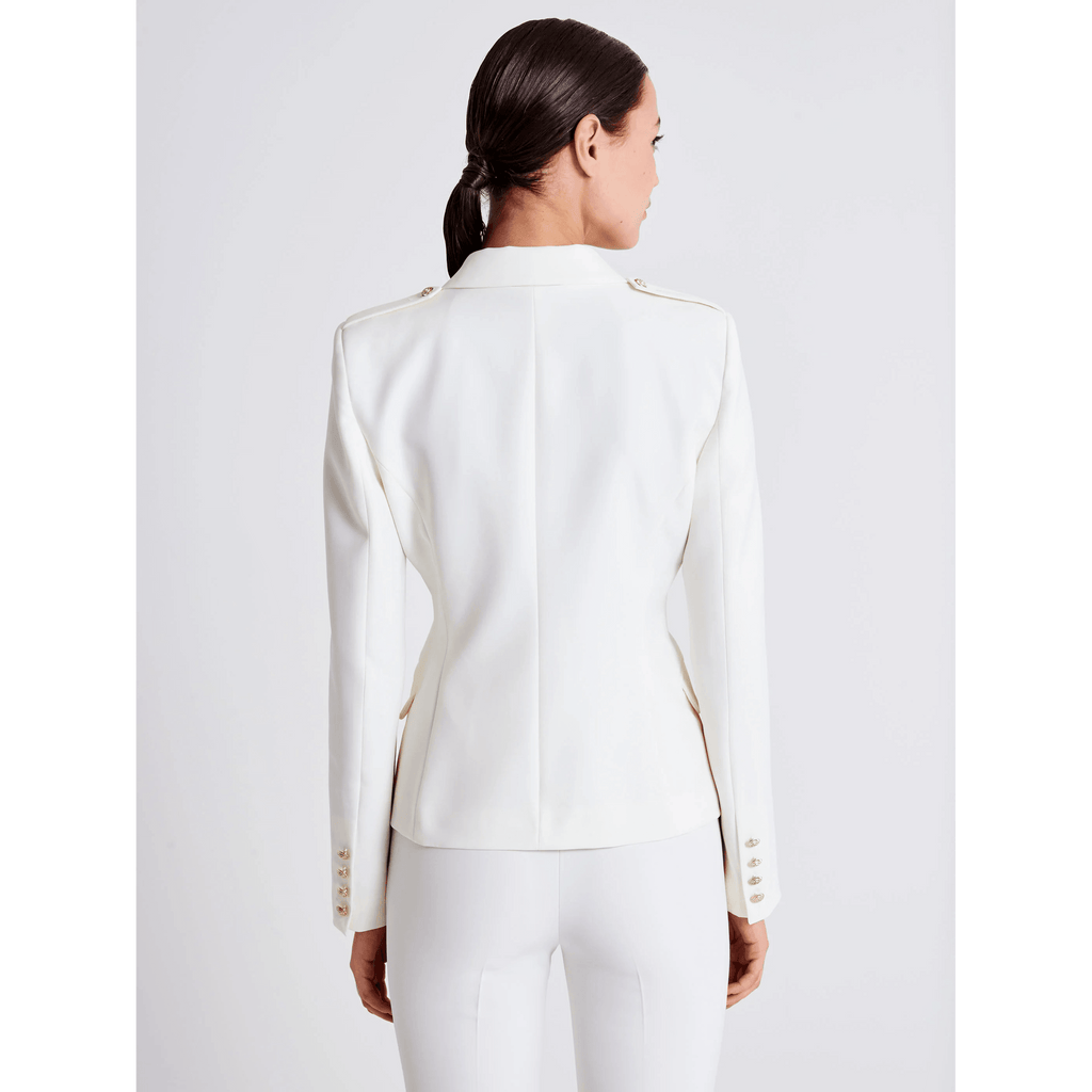 Vicolo Donna Giacca Blazer Bianco Natura TE0048