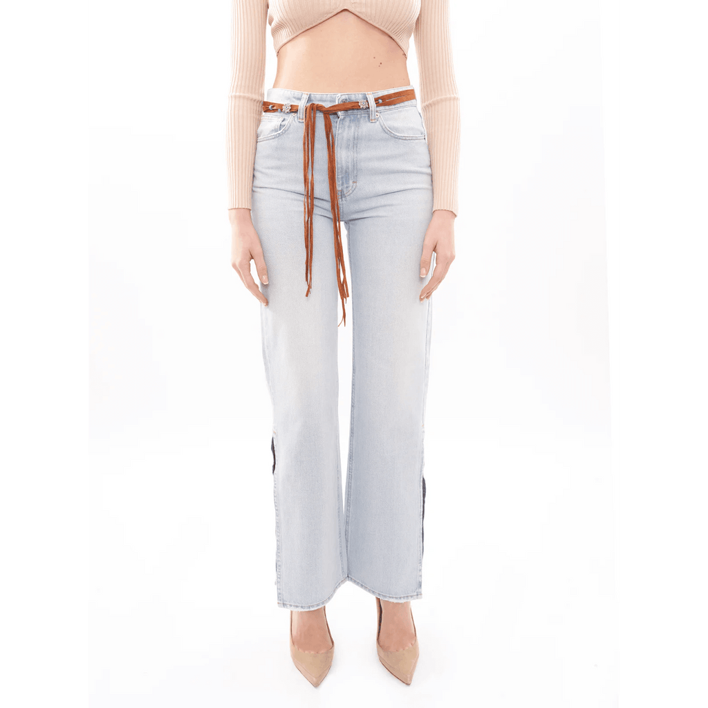 Vicolo Donna Jeans Con SpaccoDE5017