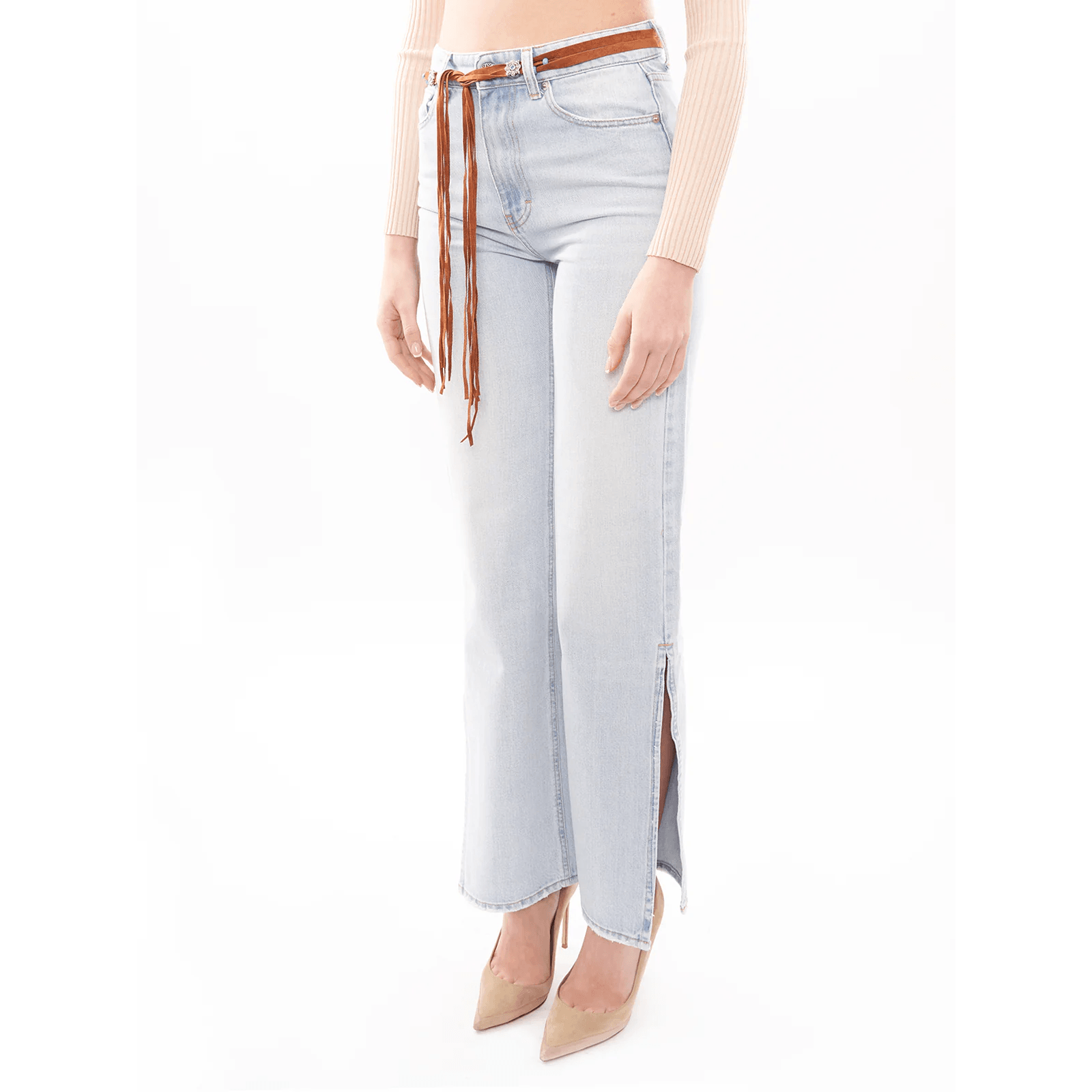 Vicolo Donna Jeans Con SpaccoDE5017
